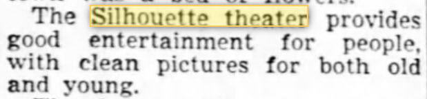 Silhouette Theater - 01 Jan 1953 Article
